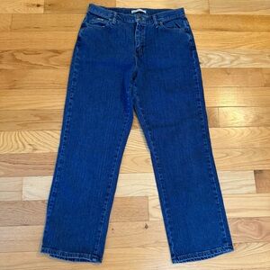 Lee Women's Straight Leg Jeans - Dark Blue